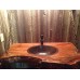 SimplyCopper 16" Oval Hand Hammered Copper Bath Sink Undermount or Drop In - B0028T15HS